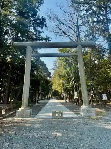 諏訪八幡神社の鳥居