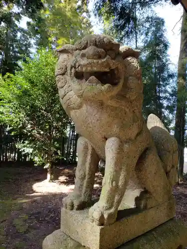 天高神社の狛犬