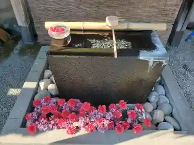 上尾御嶽神社の手水舎