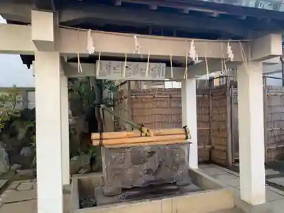 皆中稲荷神社の手水舎
