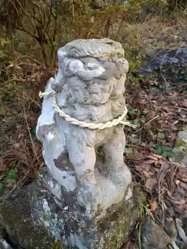 上一宮大粟神社の狛犬