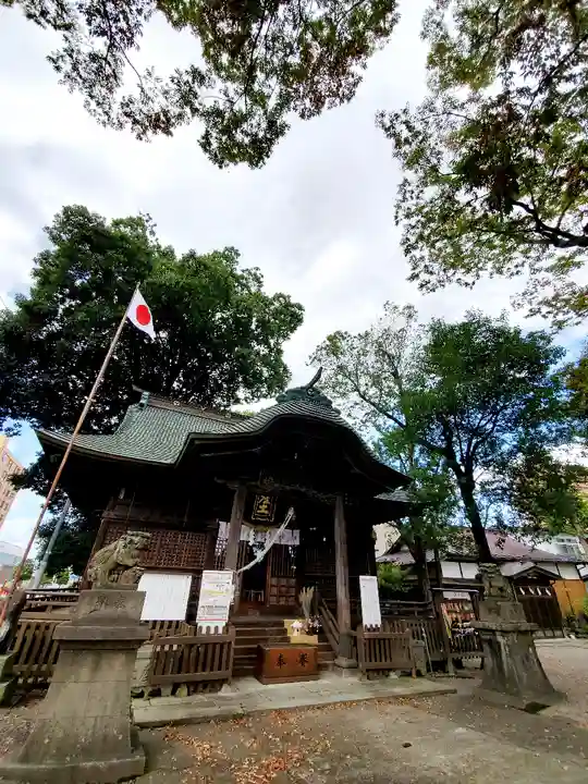 阿邪訶根神社の本殿・本堂