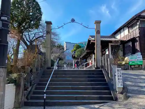 白山神社の鳥居