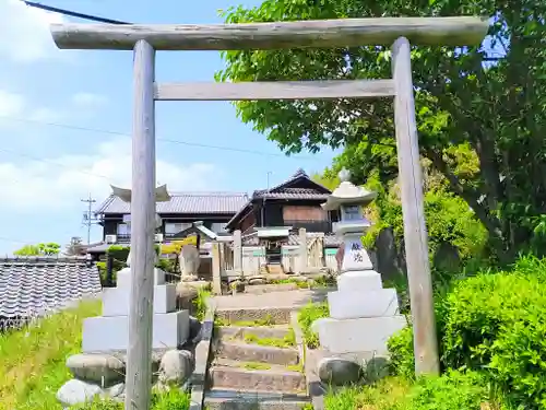 御嶽神社の鳥居