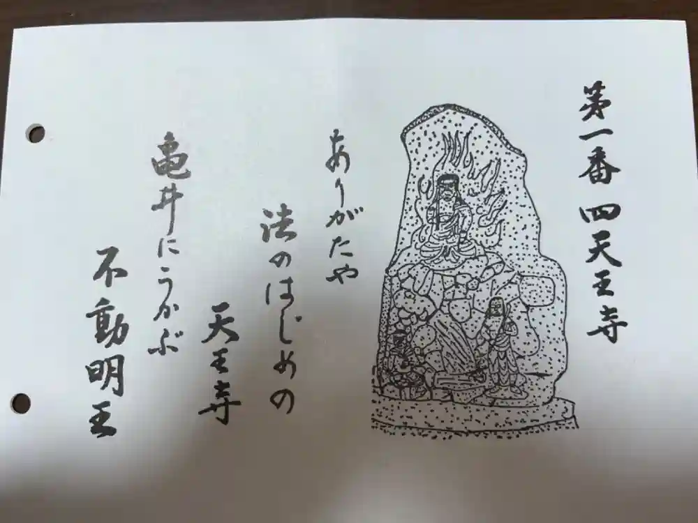 四天王寺の御朱印