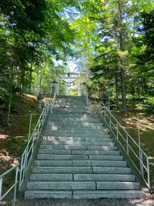足寄神社の鳥居