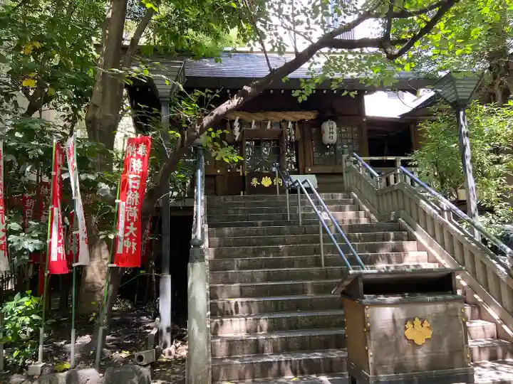 朝日神社の本殿・本堂