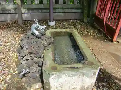 仙波東照宮の手水舎