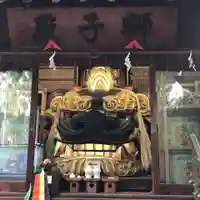 波除神社(波除稲荷神社)の狛犬