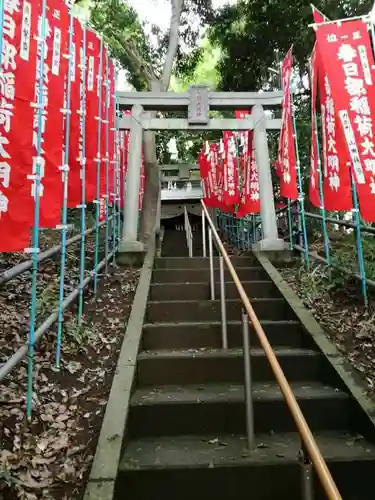 春日部八幡神社の鳥居