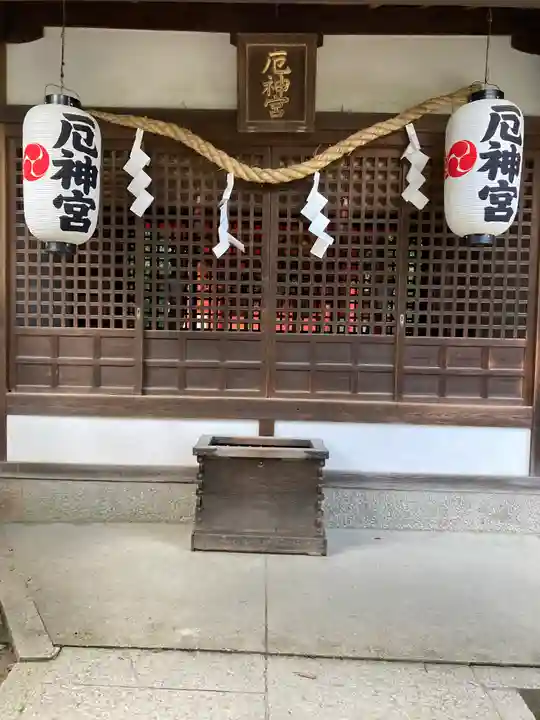 六甲八幡神社の末社・摂社