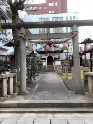 縣神社の鳥居