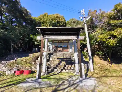 愛宕神社（柚井）の鳥居