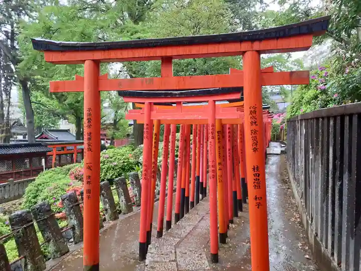 根津神社の鳥居