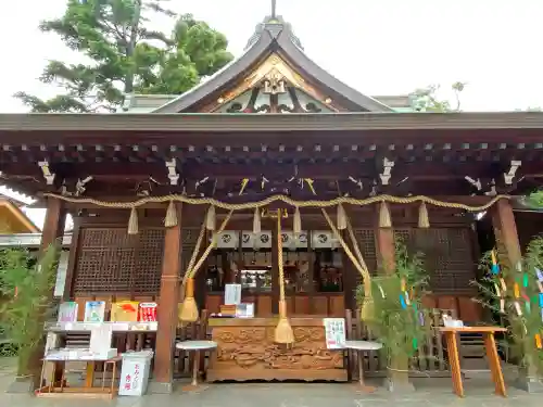 鳩ヶ谷氷川神社の本殿・本堂