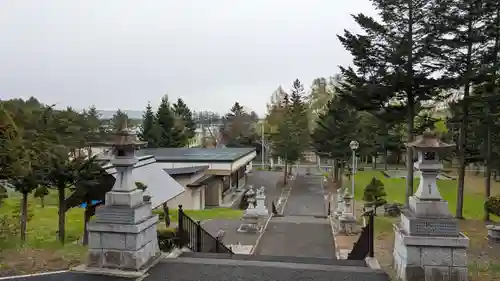 札内神社の景色