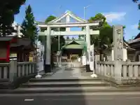 お三の宮日枝神社の鳥居