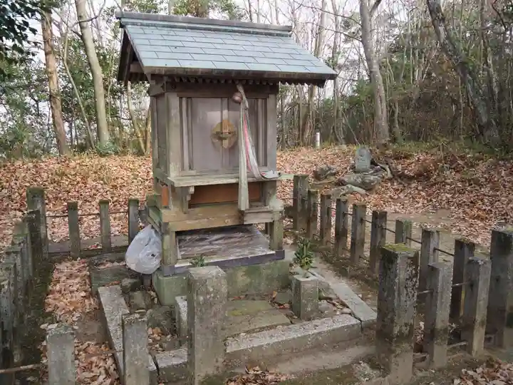 浅間社(敢國神社境外末社)の本殿・本堂
