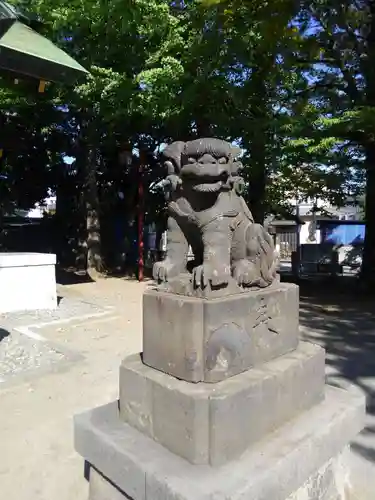 上小松天祖神社の狛犬