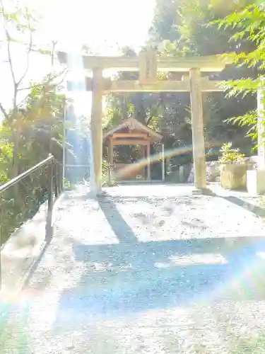 サムハラ神社 奥の宮の鳥居