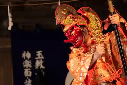 玉敷神社の神楽