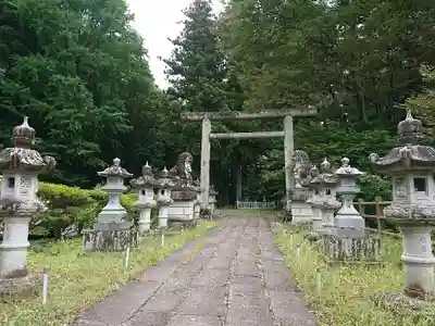 塩原八幡宮の鳥居
