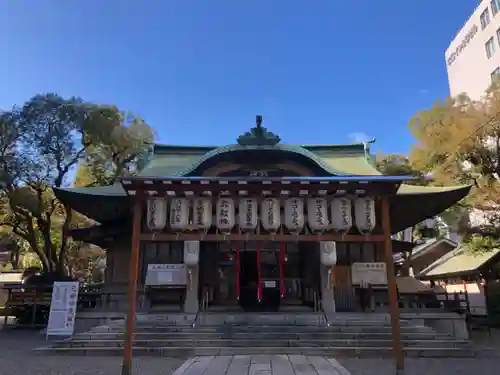 坐摩神社の本殿