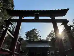 北口本宮冨士浅間神社の鳥居