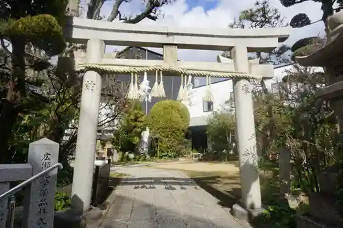 一宮神社の鳥居