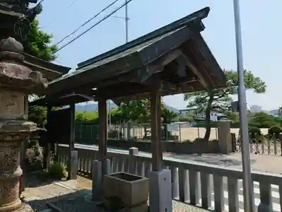 秋津神社の手水舎