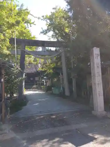 伊勢玉神社の鳥居