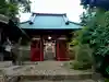 賀久留神社の山門・神門