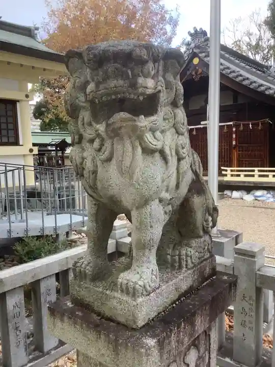 島田神社の狛犬