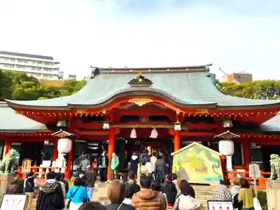 生田神社の本殿・本堂