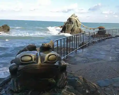 二見興玉神社の狛犬