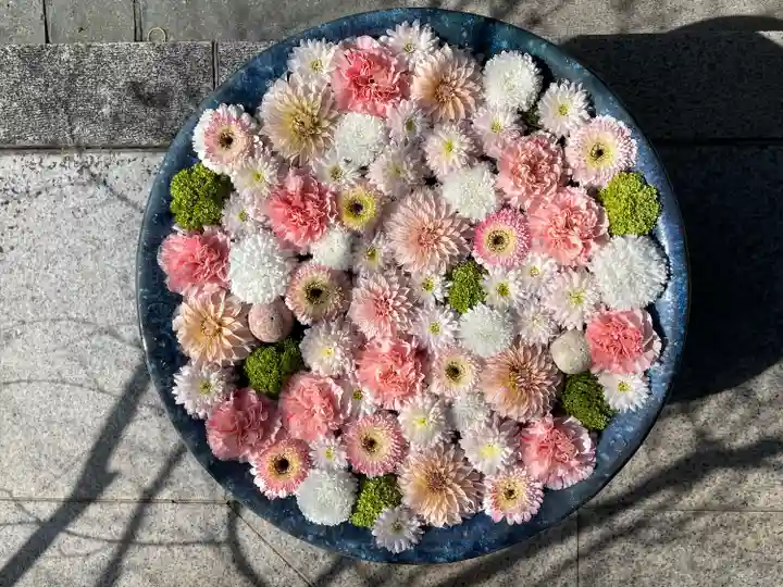 行田八幡神社の手水舎