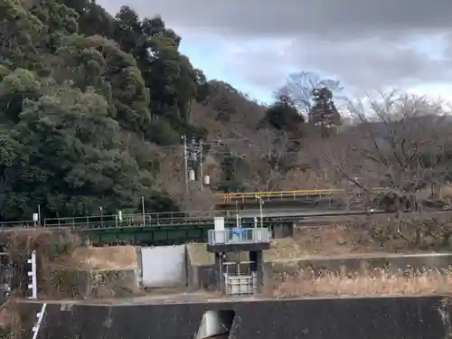 請田神社の景色