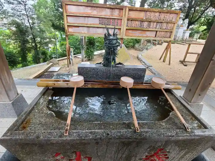 高宮八幡宮の手水舎