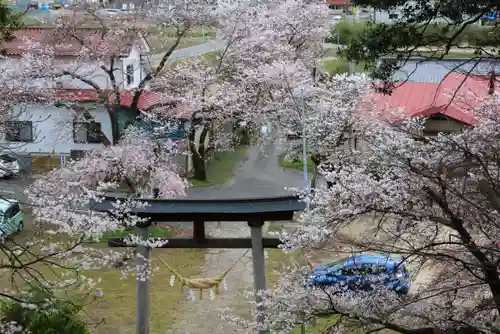 田村神社の鳥居