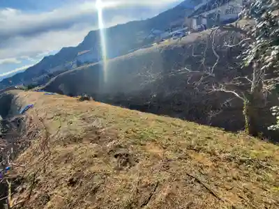 赤見城の祠跡(栃木県)