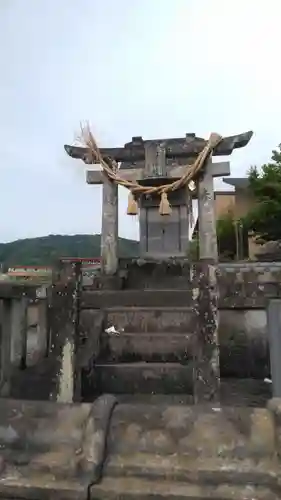 荒瀬神社の鳥居