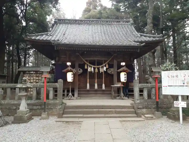 間々田八幡宮の本殿・本堂