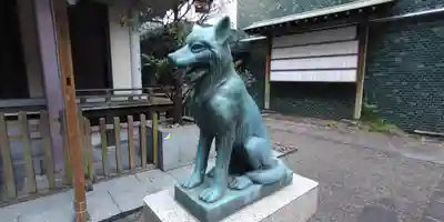 宮益御嶽神社の狛犬