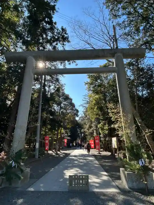 諏訪八幡神社の鳥居