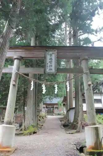 早池峯神社の鳥居