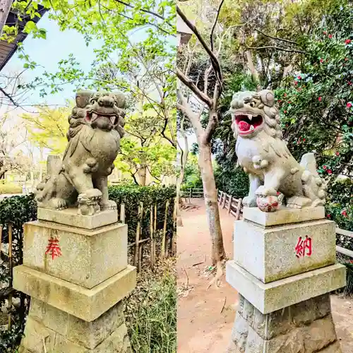 飯綱神社の狛犬