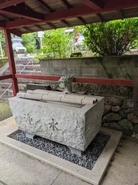 真長寺の手水舎