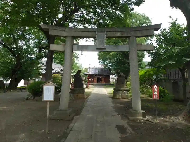 上戸田氷川神社(埼玉県)