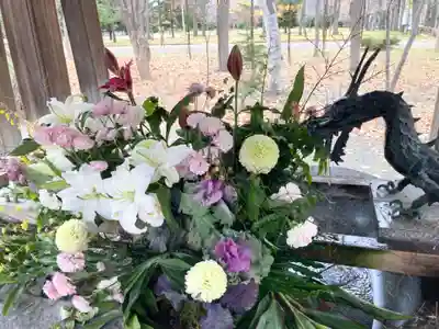 彌彦神社　(伊夜日子神社)の手水舎