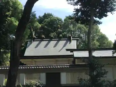 愛知縣護國神社の本殿・本堂